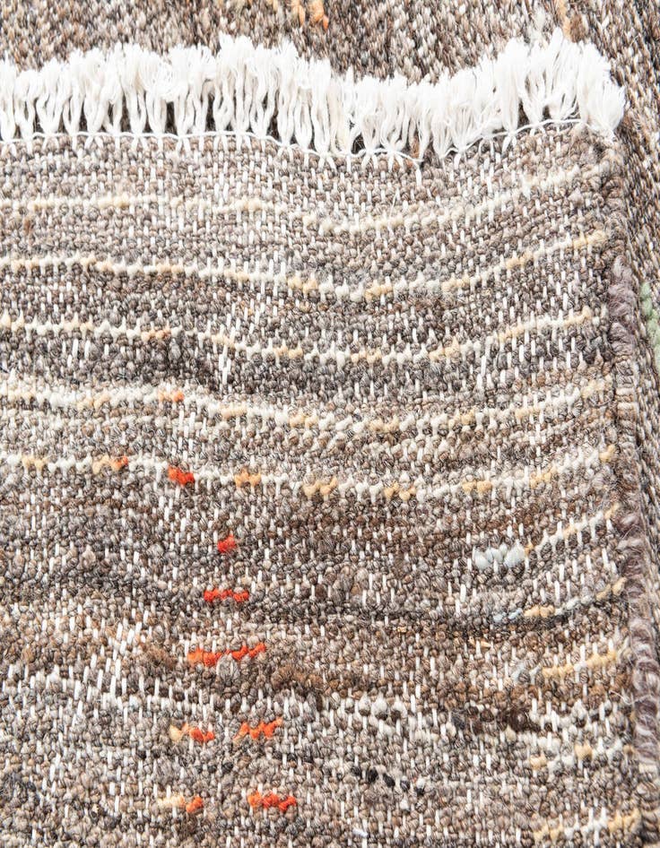 Detail image of 5' 8 x 8' 5  Hand Knotted Modern Ziegler Wool Rug