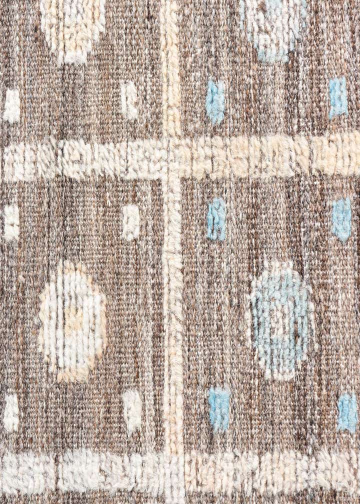 4' 1 x 6' 1 Hand Knotted Modern Ziegler Wool Rug