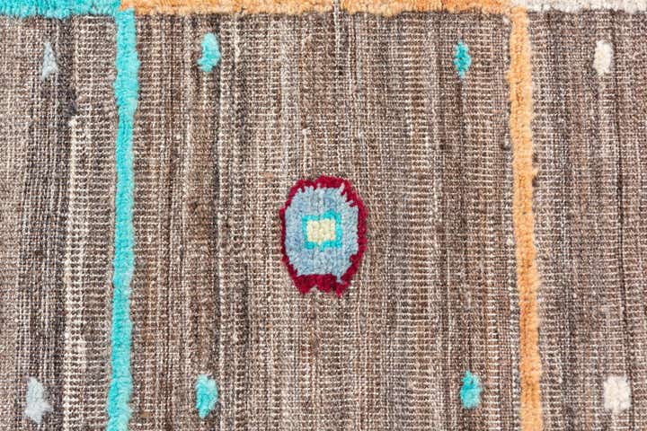 5' 6 x 8' Hand Knotted Modern Ziegler Wool Rug