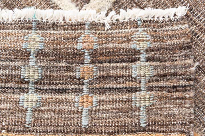 5' 6 x 8' Hand Knotted Modern Ziegler Wool Rug