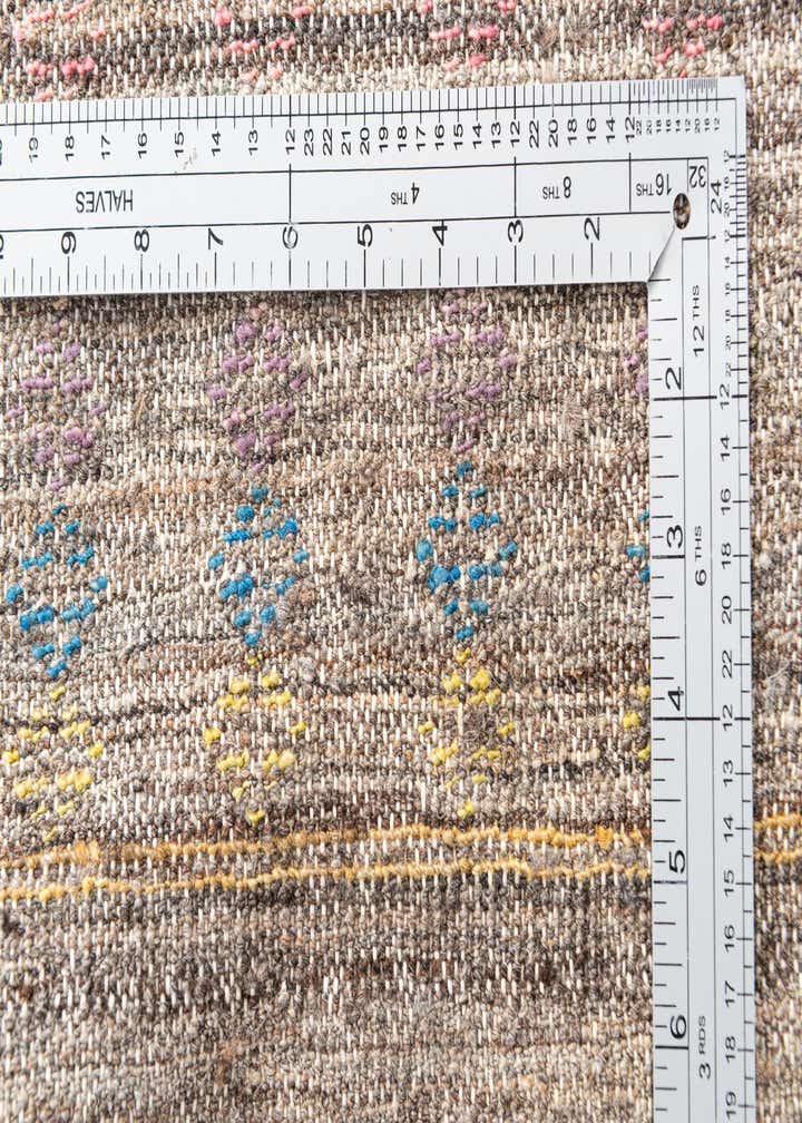 7' x 9' 5 Hand Knotted Modern Ziegler Wool Rug