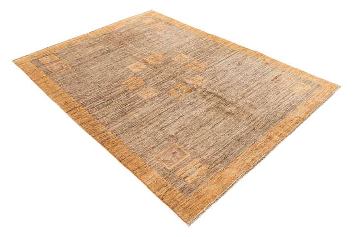 5' x 6' 7 Hand Knotted Modern Ziegler Rug