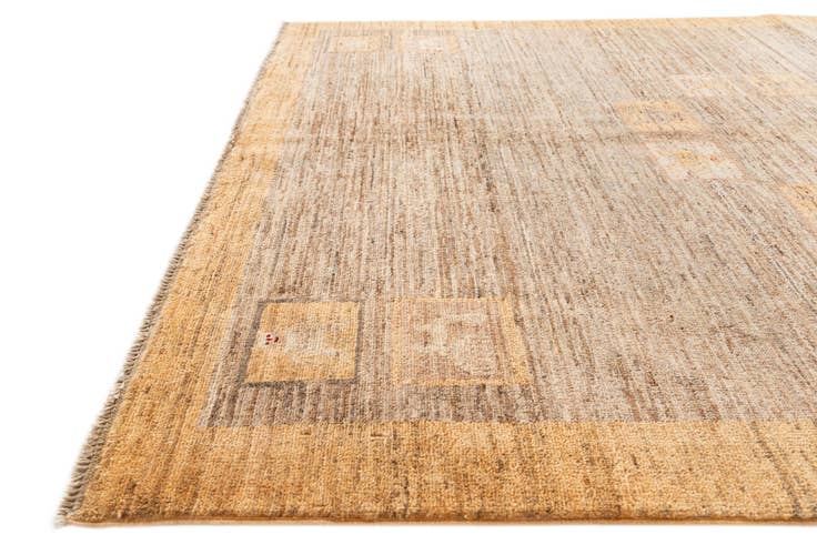 Detail image of 5' x 6' 7 Hand Knotted Modern Ziegler Rug