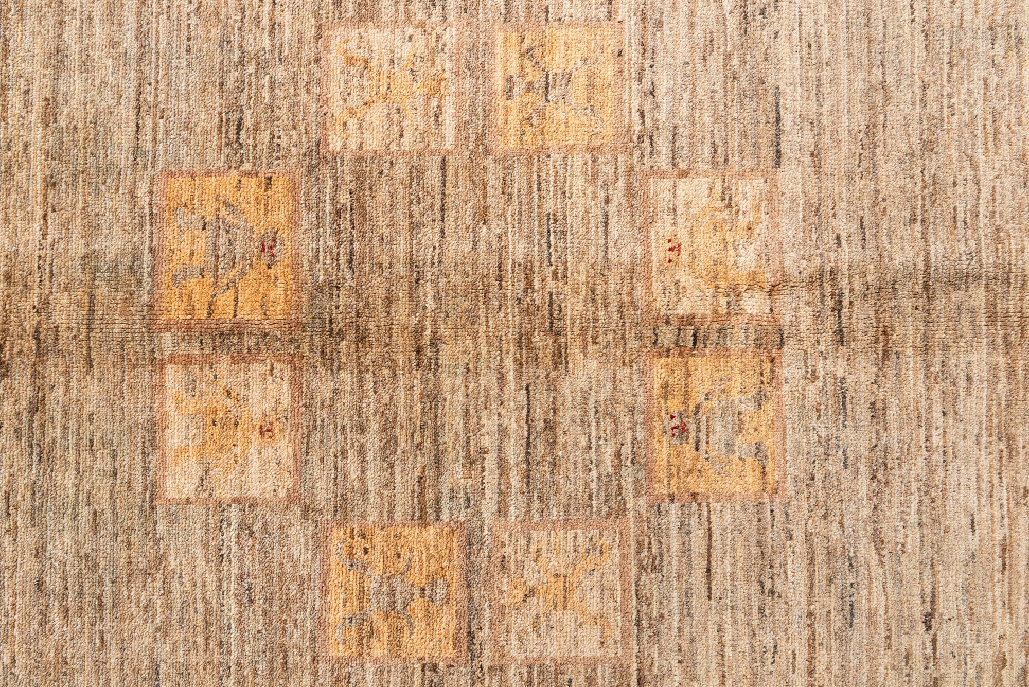 5' x 6' 7 Hand Knotted Modern Ziegler Rug