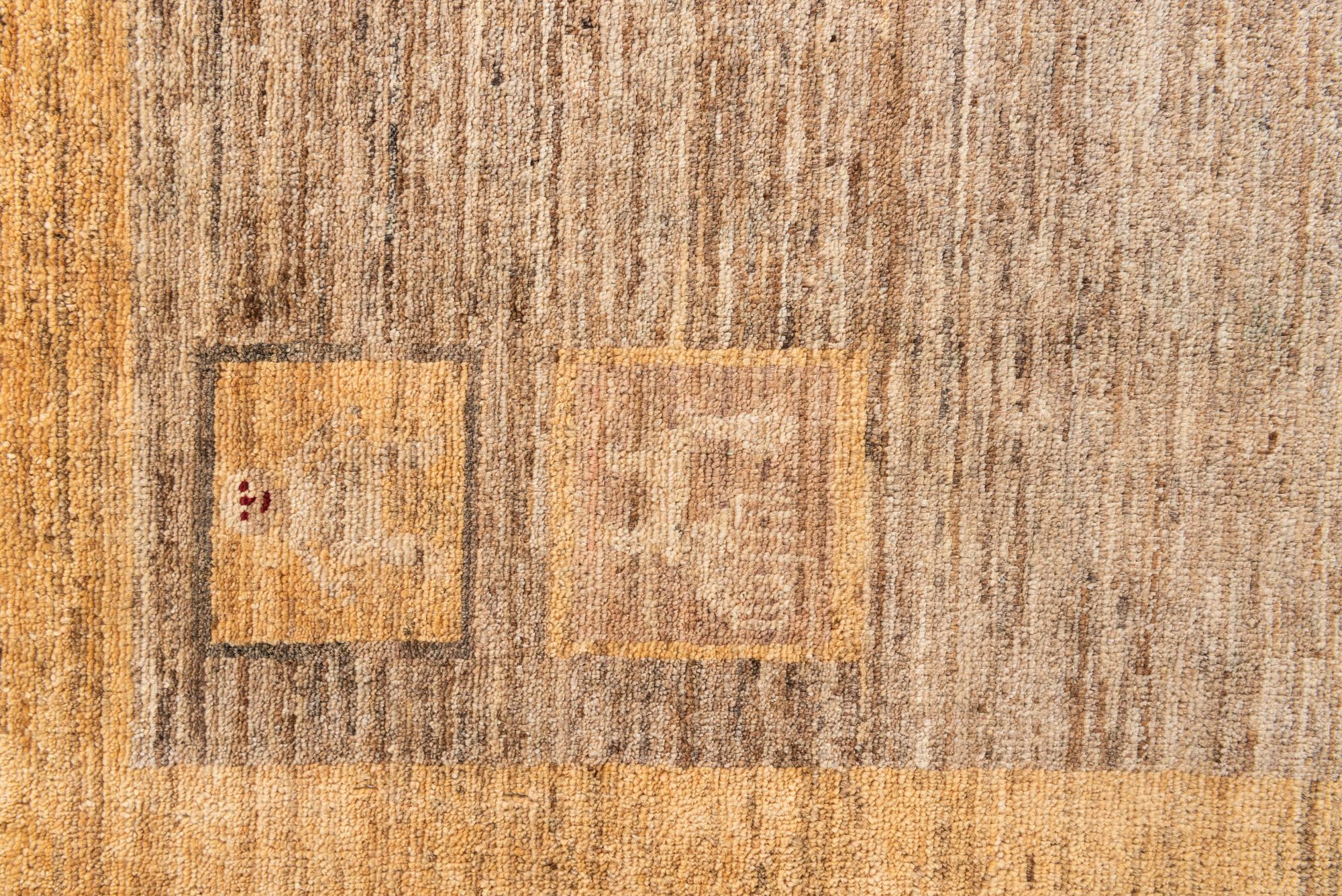 5' x 6' 7 Hand Knotted Modern Ziegler Rug