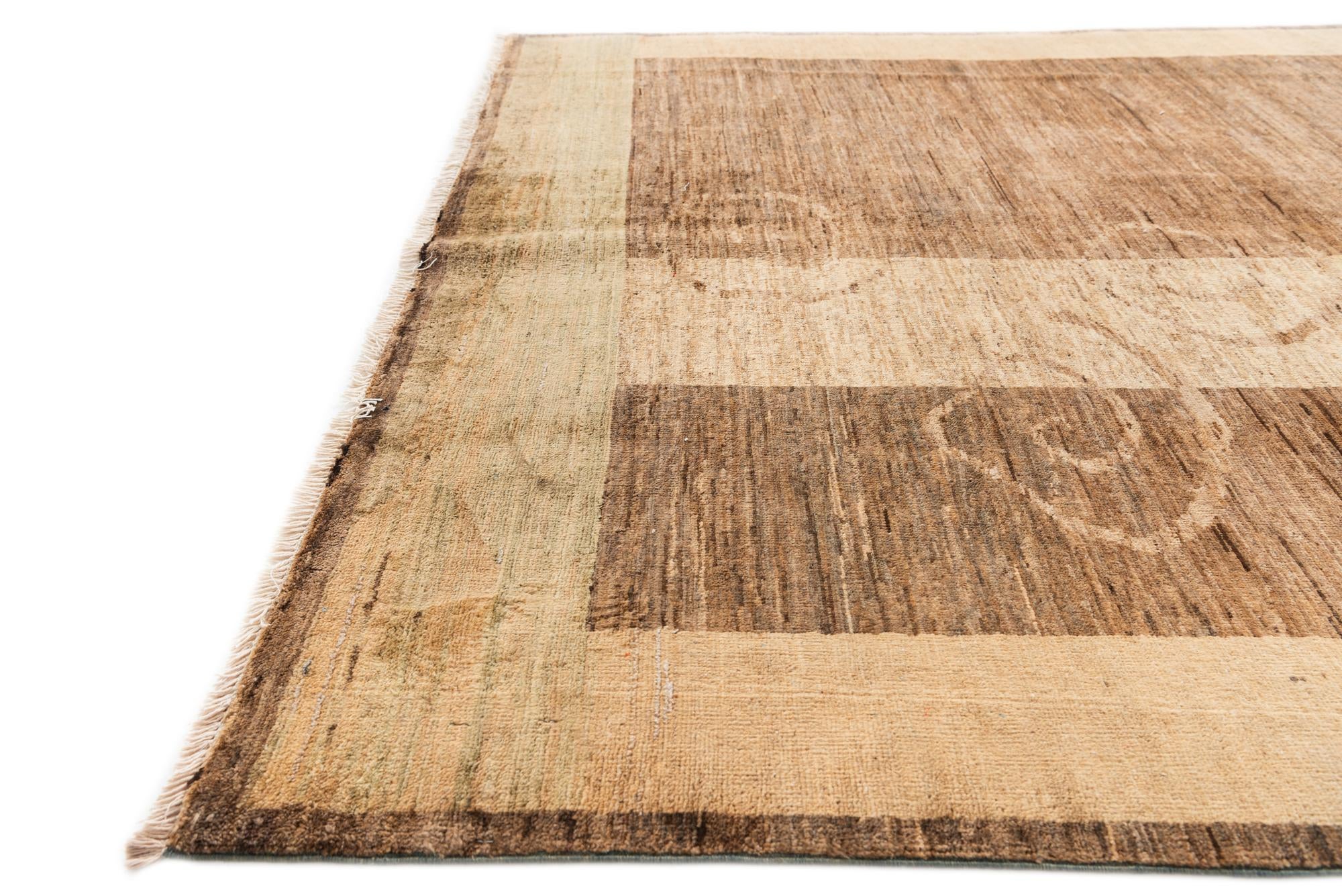 5' 4 x 7' 2 Hand Knotted Modern Ziegler Rug