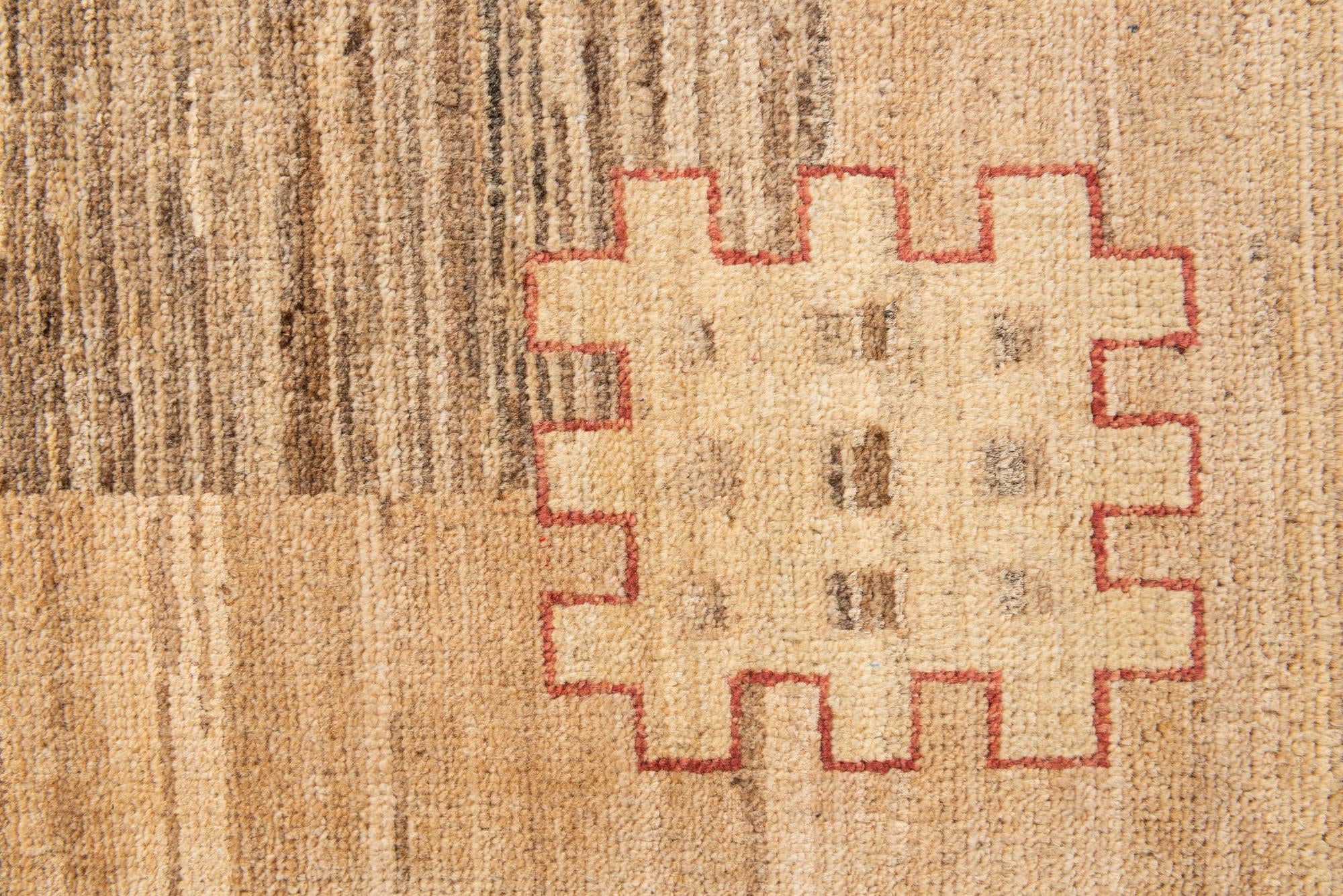 3' 9 x 6' 1 Hand Knotted Modern Ziegler Rug