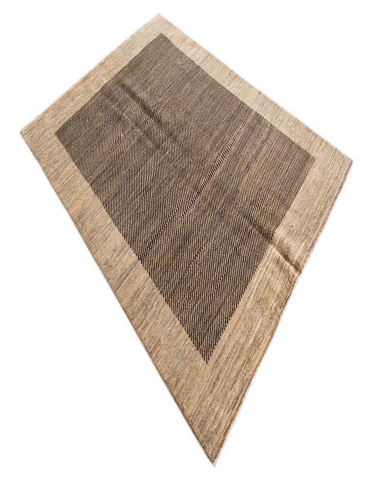 Detail image of 4' 7 x 6' 3  Hand Knotted Modern Ziegler Rug