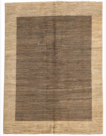 4' 7 x 6' 3 Hand Knotted Modern Ziegler Rug