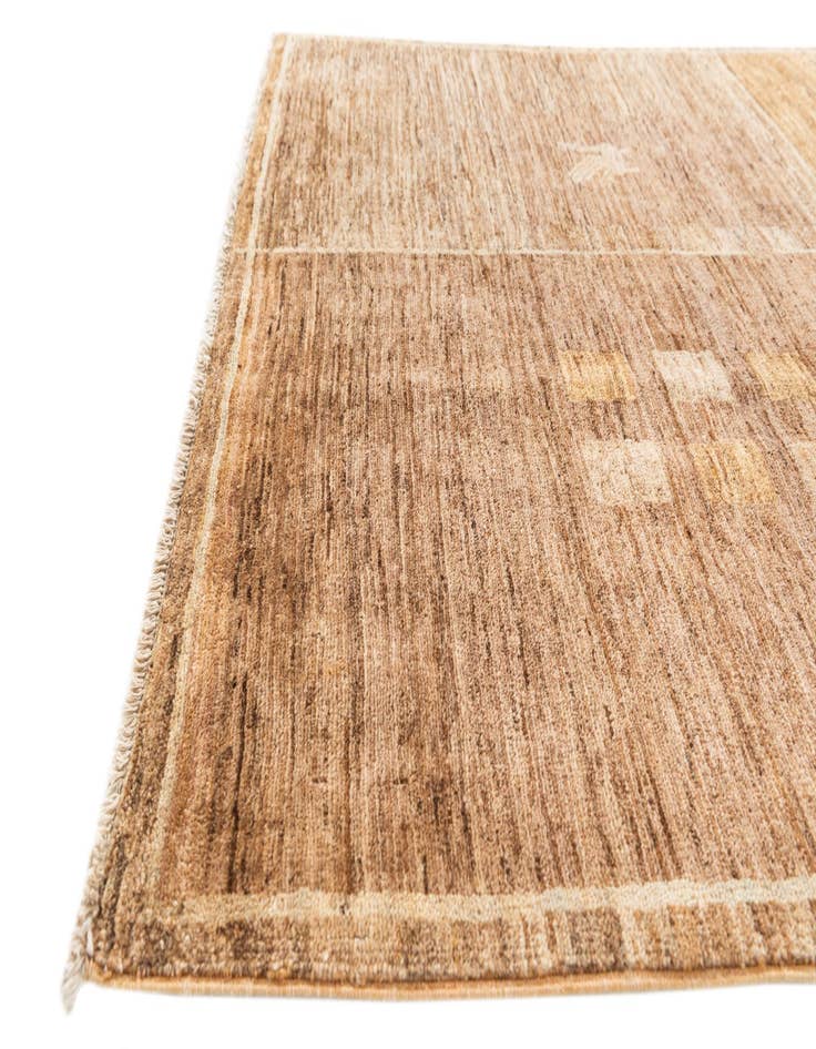 Detail image of 4' x 5' 10  Hand Knotted Modern Ziegler Rug