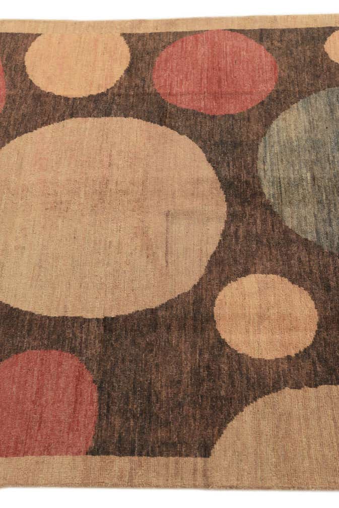4' x 6' Hand Knotted Modern Ziegler Rug