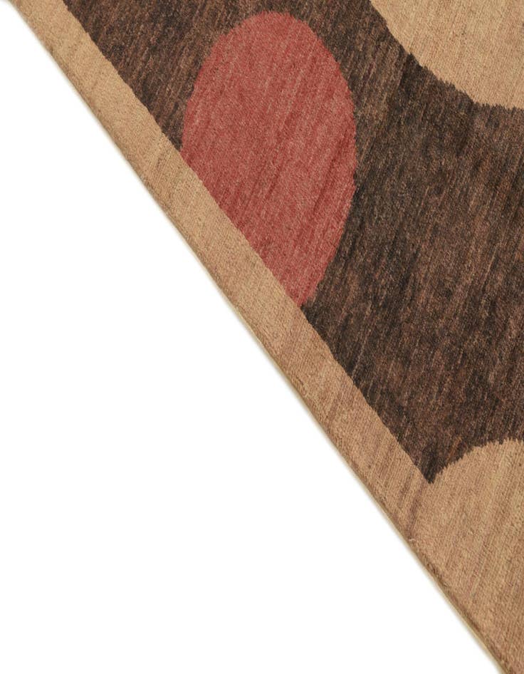 Detail image of 4' x 6'  Hand Knotted Modern Ziegler Rug