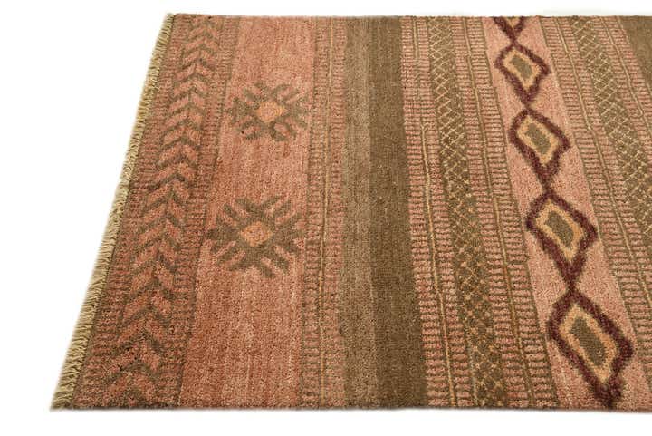 3' 11 x 6' 3 Hand Knotted Modern Ziegler Rug