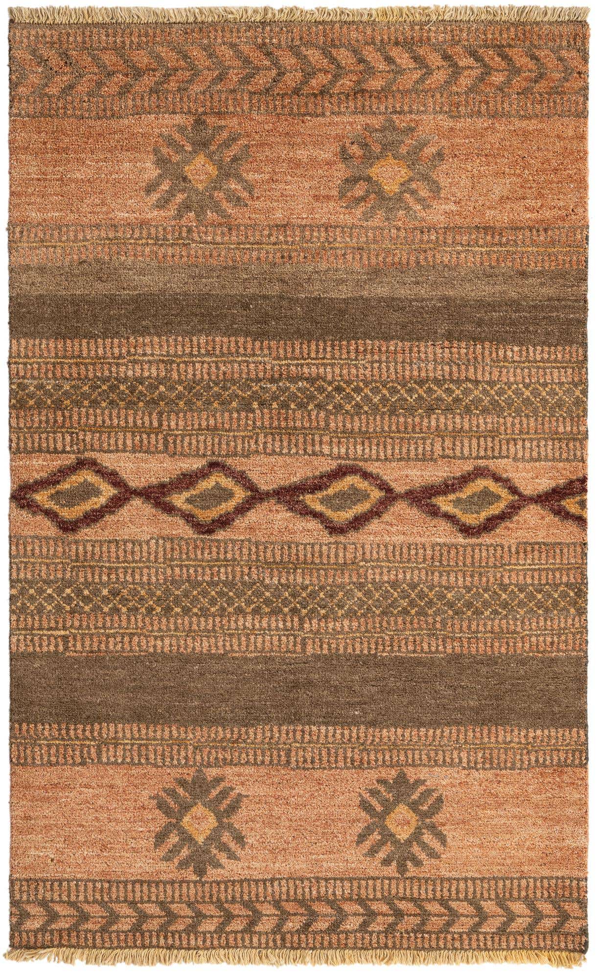 3' 11 x 6' 3 Hand Knotted Modern Ziegler Rug