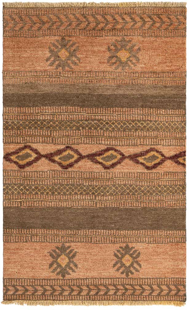 3' 11 x 6' 3 Hand Knotted Modern Ziegler Rug