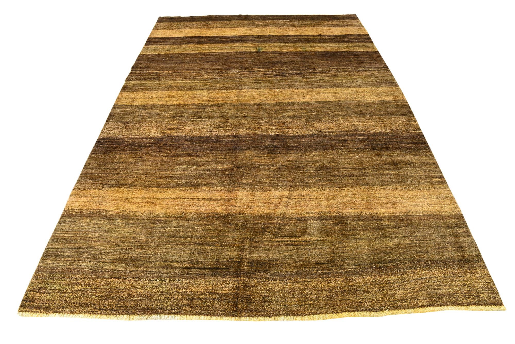 6' 7 x 9' 9 Hand Knotted Modern Ziegler Rug