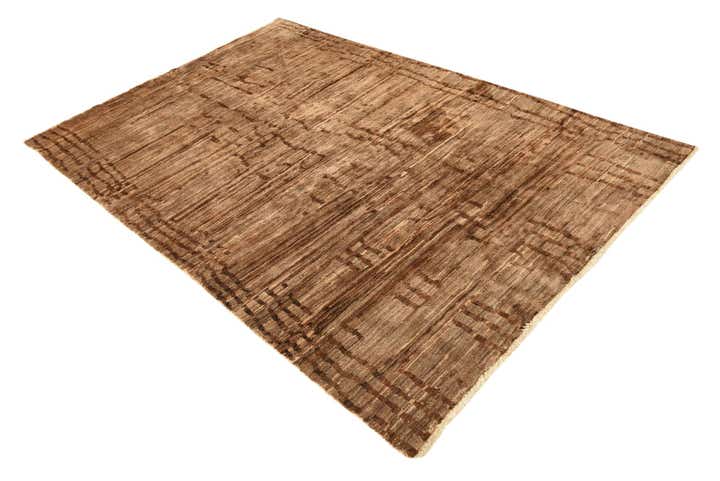 5' 4 x 7' 10 Hand Knotted Modern Ziegler Rug