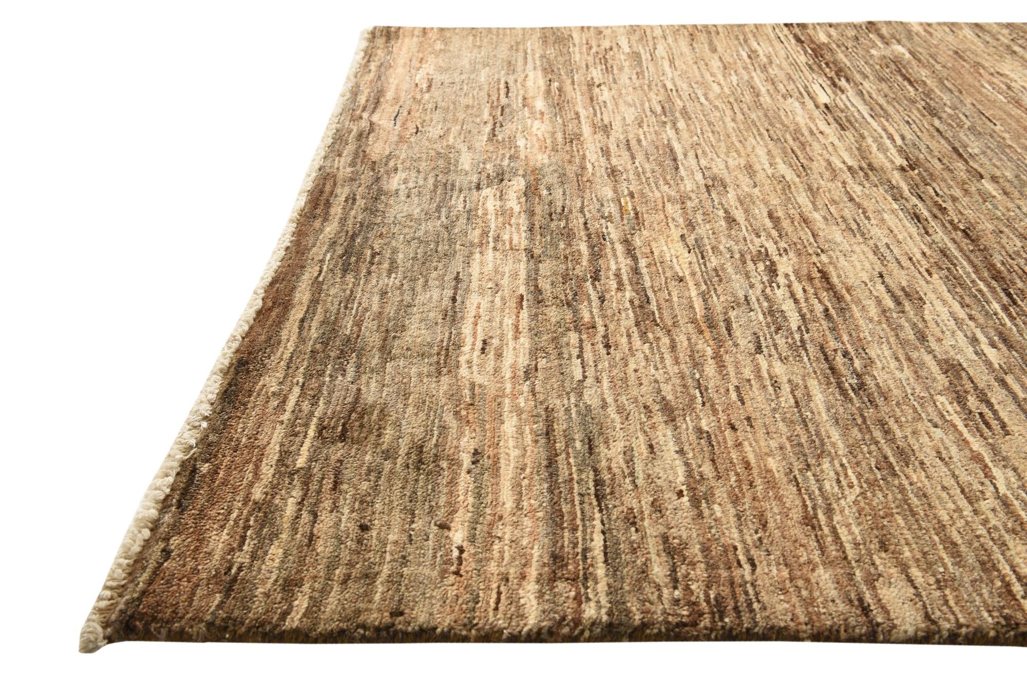 4' 2 x 6' 1 Hand Knotted Modern Ziegler Rug
