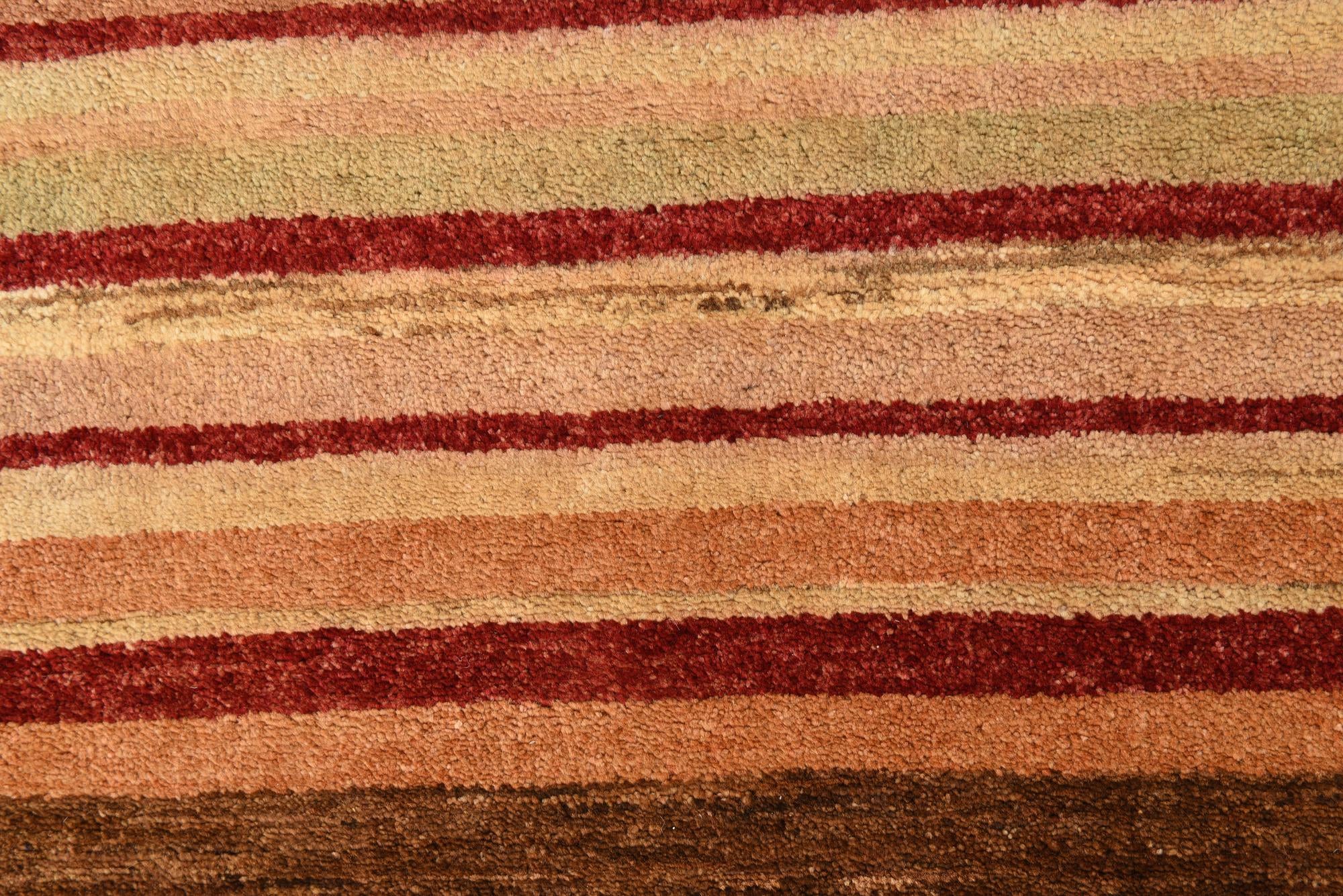 4' 3 x 6' 1 Hand Knotted Modern Ziegler Wool Rug