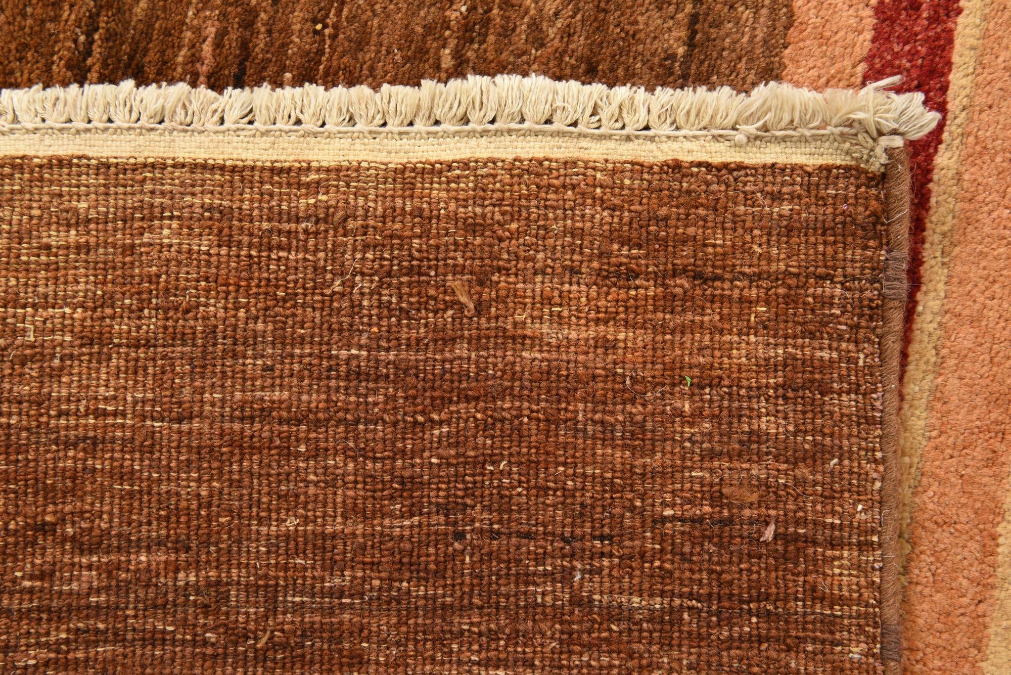 4' 3 x 6' 1 Hand Knotted Modern Ziegler Wool Rug