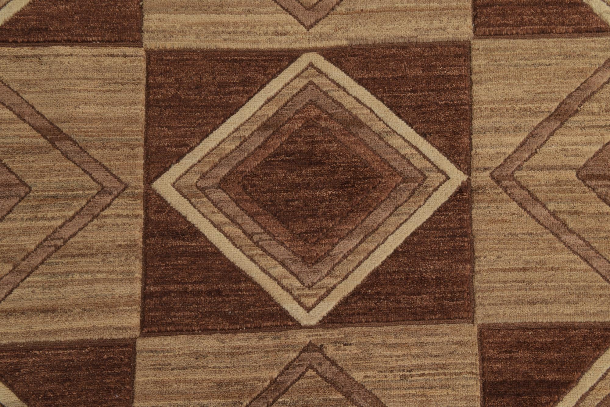 8' 7 x 10' 10 Hand Knotted Modern Ziegler Oriental Rug