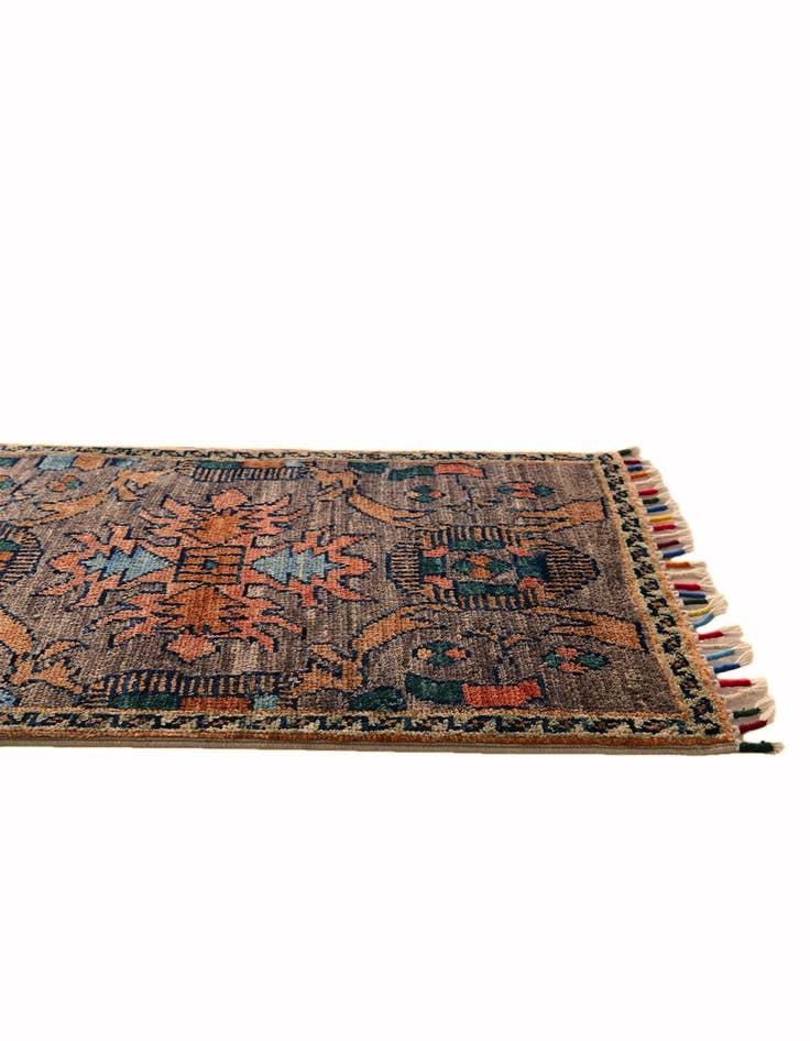 Detail image of 1' 4 x 2' 2 Hand Knotted Modern Ziegler Rug