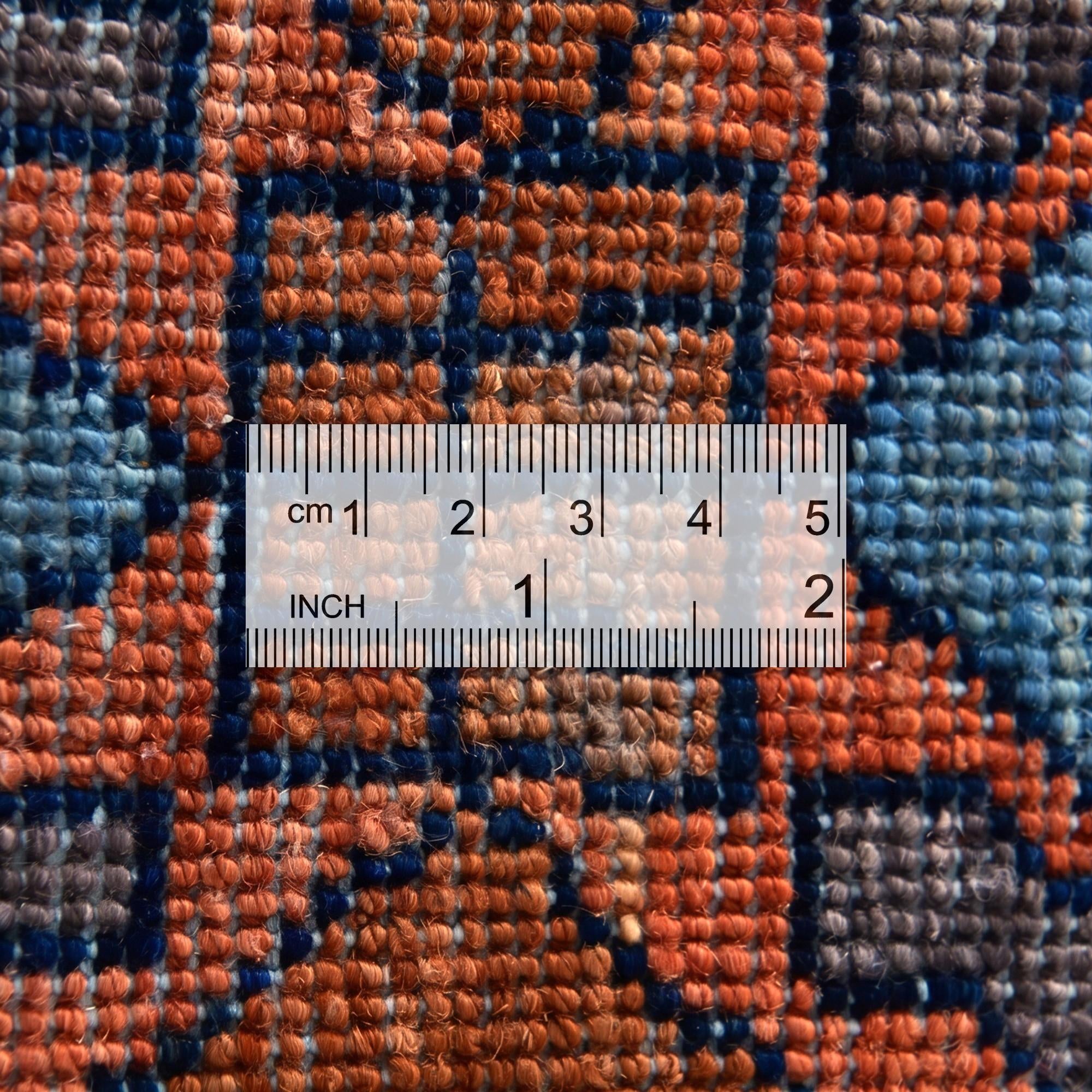 1' 4 x 2' 2 Hand Knotted Modern Ziegler Rug