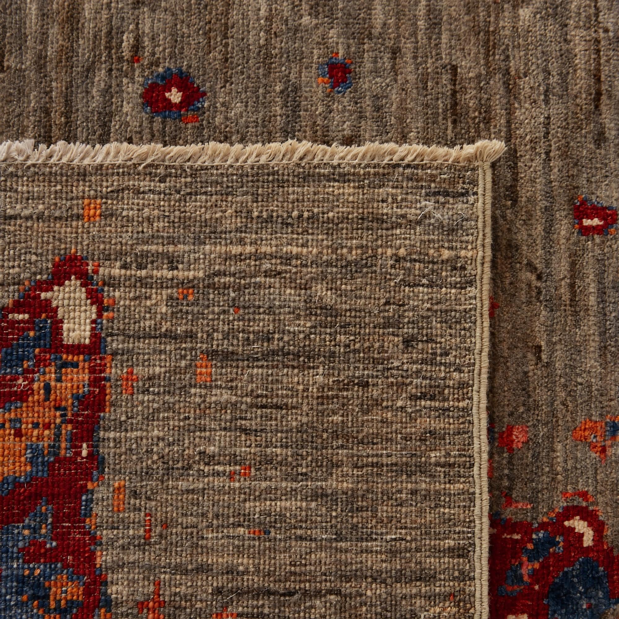 95cm x 145cm Hand Knotted Modern Ziegler Rug