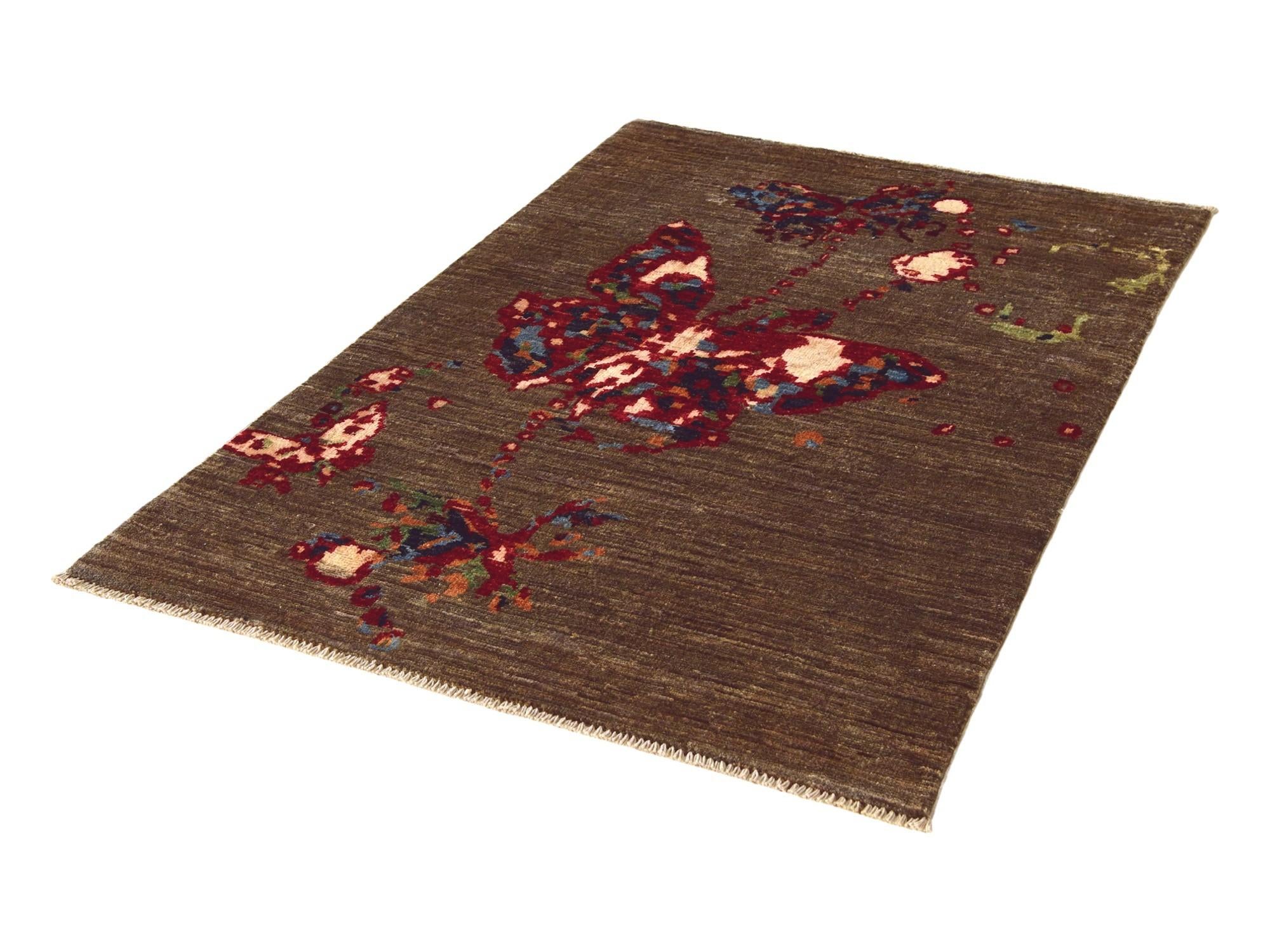 2' 8 x 4' 1 Hand Knotted Modern Ziegler Rug