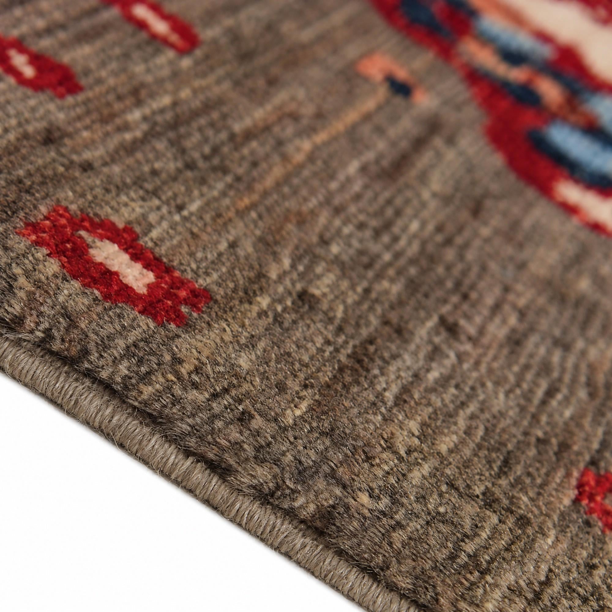 80cm x 125cm anudado a mano Modern Ziegler Alfombra