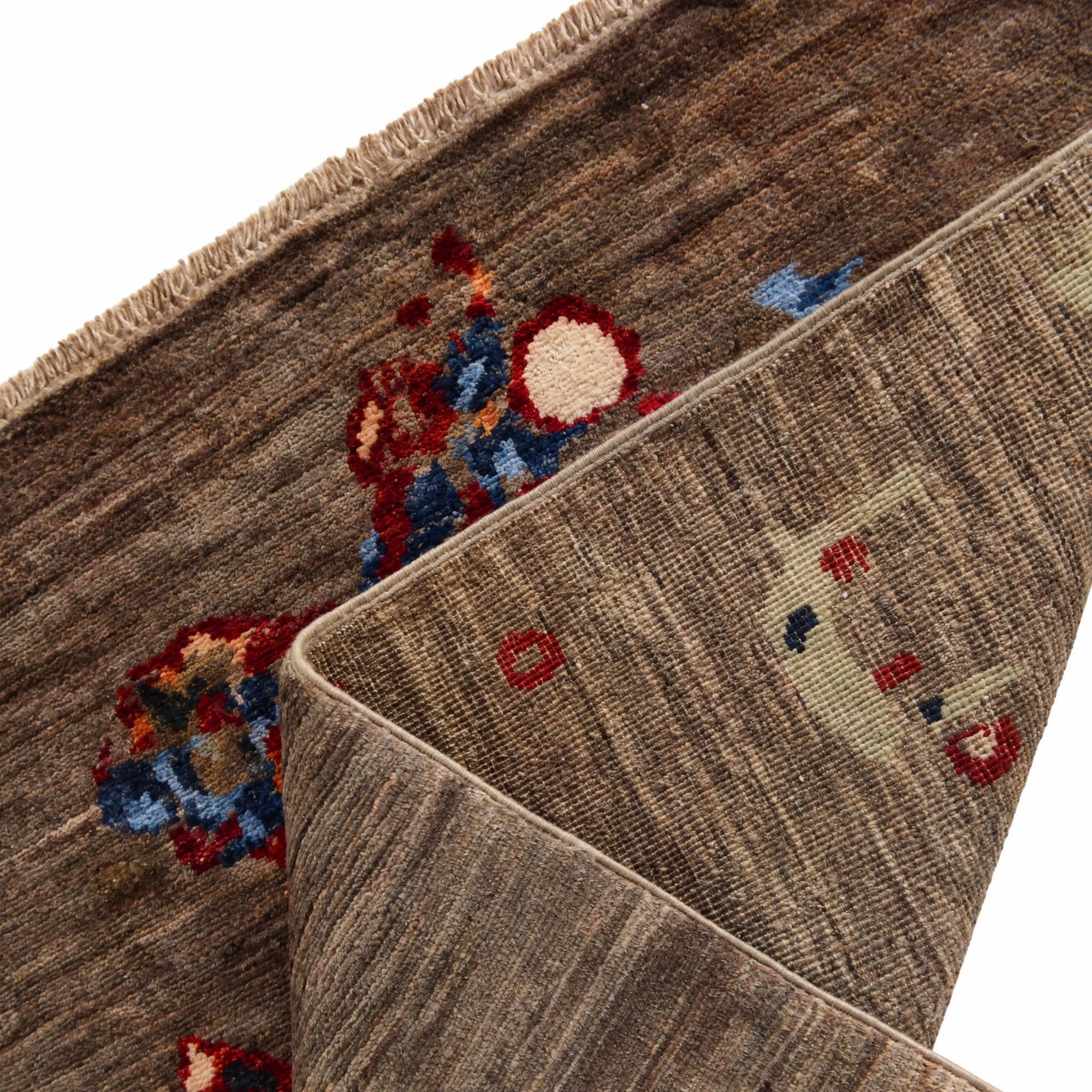 80cm x 125cm anudado a mano Modern Ziegler Alfombra