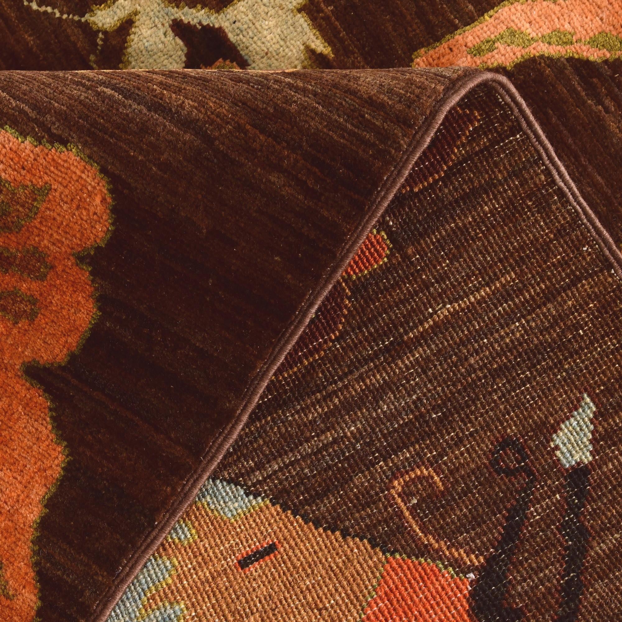 4' 1 x 5' 10 Hand Knotted Modern Ziegler Rug