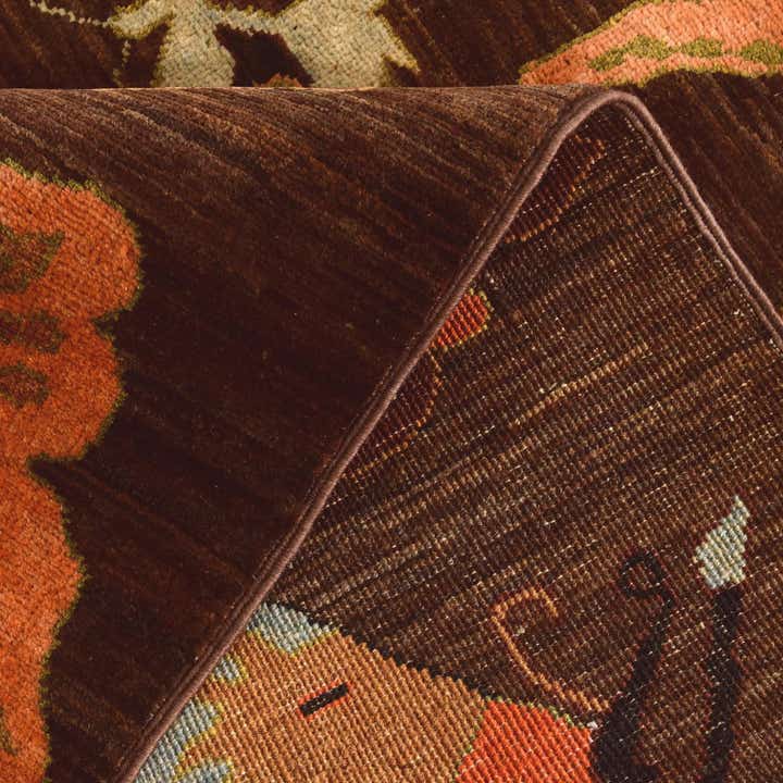 4' 1 x 5' 10 Hand Knotted Modern Ziegler Rug