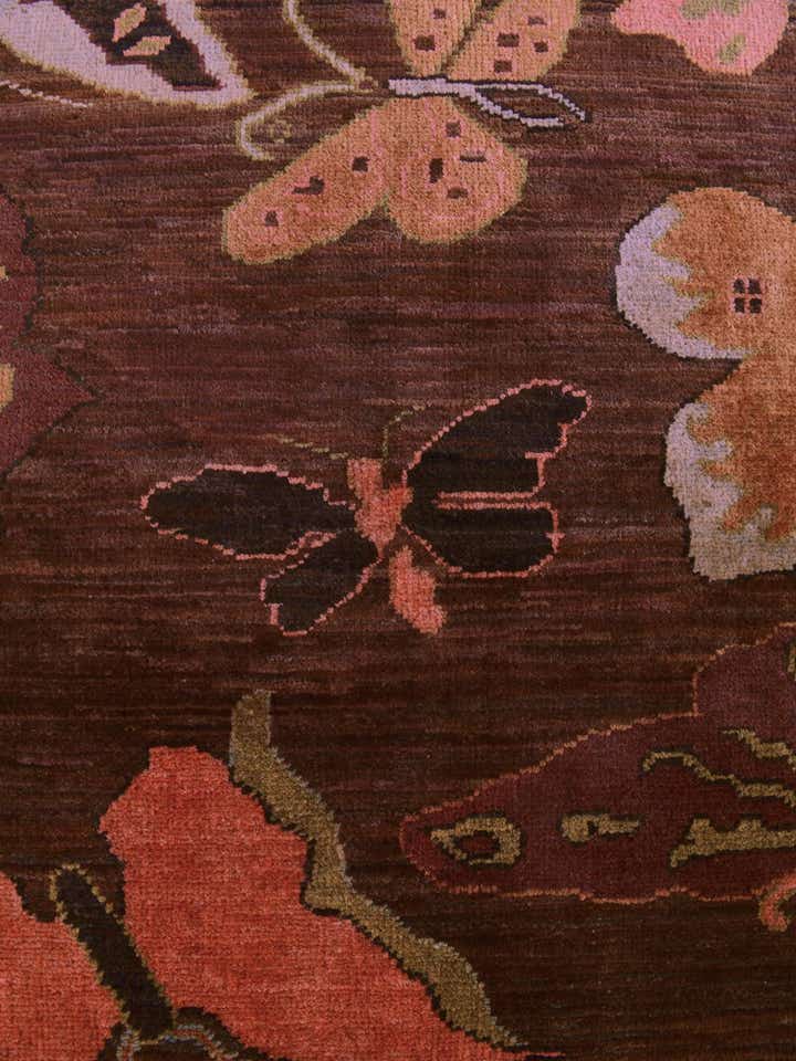 4' 1 x 5' 10 Hand Knotted Modern Ziegler Rug