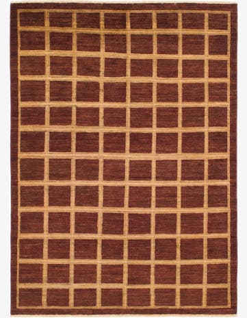 5' 7 x 7' 8 Hand Knotted Modern Ziegler Rug
