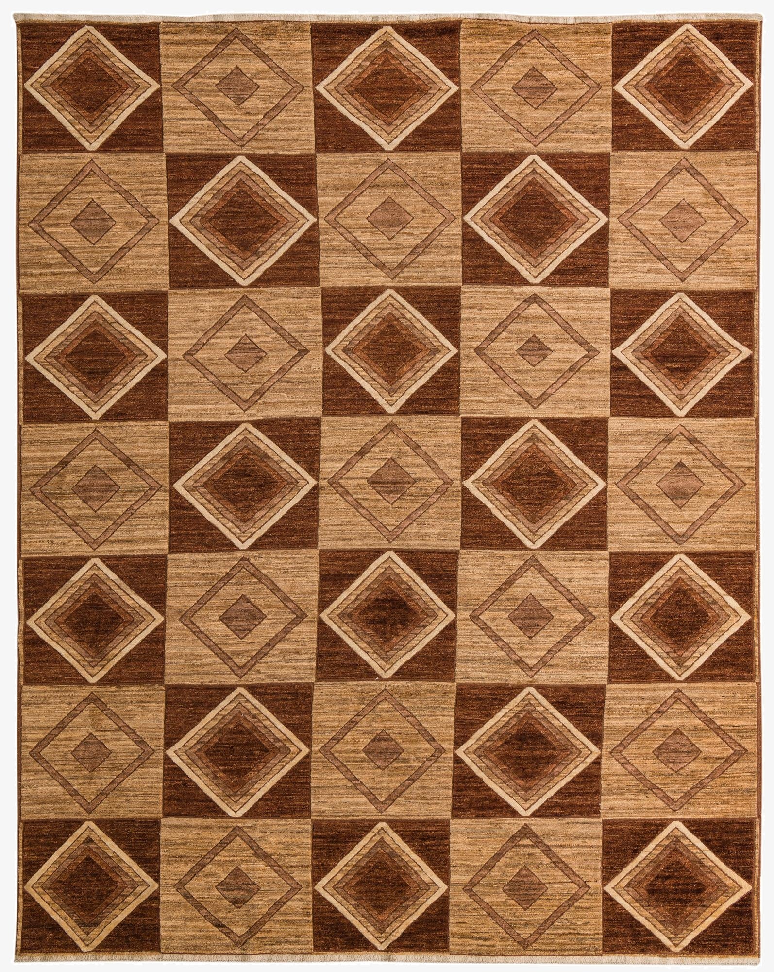 8' 7 x 10' 10  Hand Knotted Modern Ziegler Oriental Rug