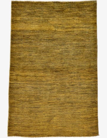 3' 11 x 5' 9 Hand Knotted Modern Ziegler Oriental Rug