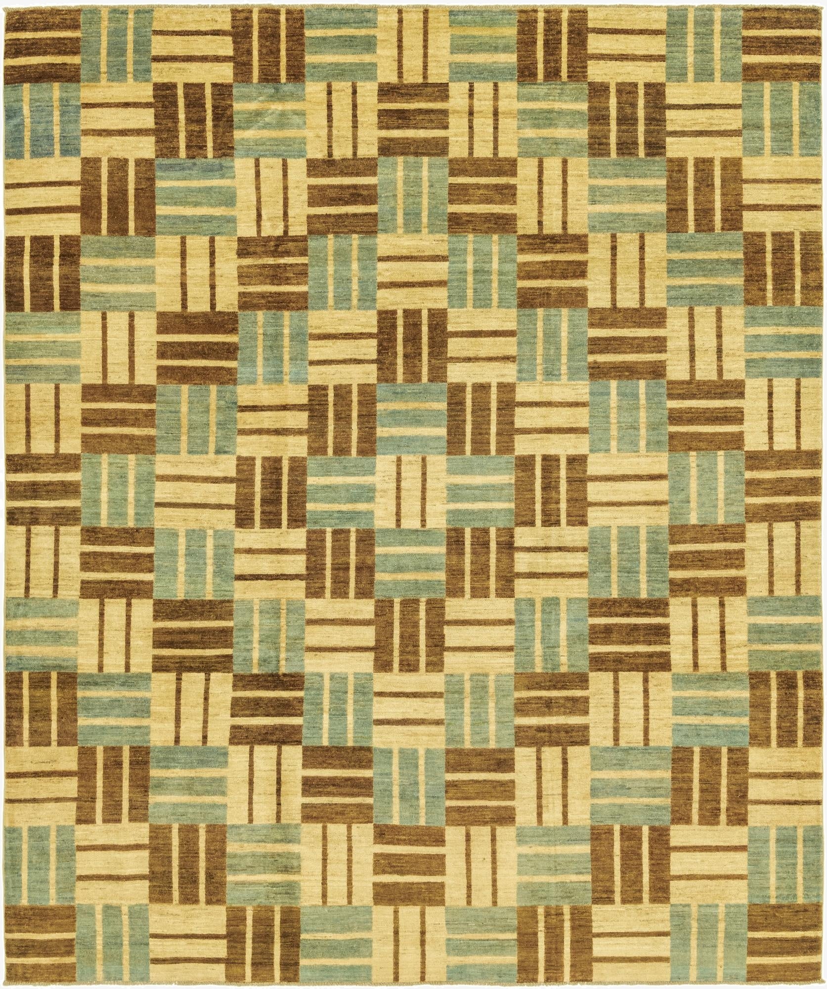 8' 2 x 9' 10  Hand Knotted Modern Ziegler Rug