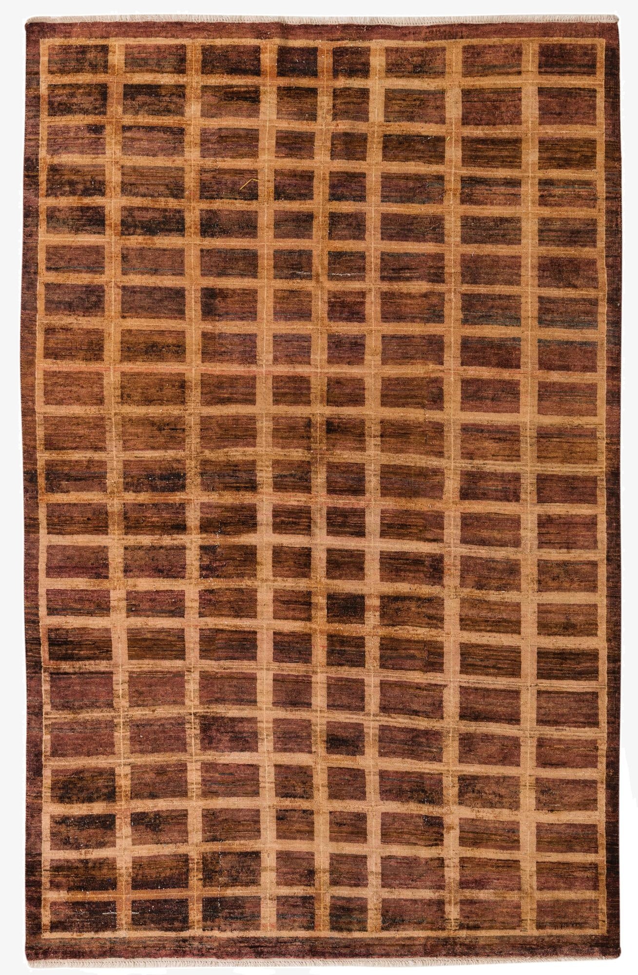5' 1 x 8' 1  Hand Knotted Modern Ziegler Rug