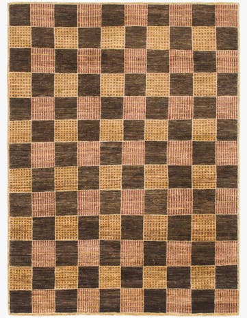 4' 8 x 6' 6 Hand Knotted Modern Ziegler Oriental Rug