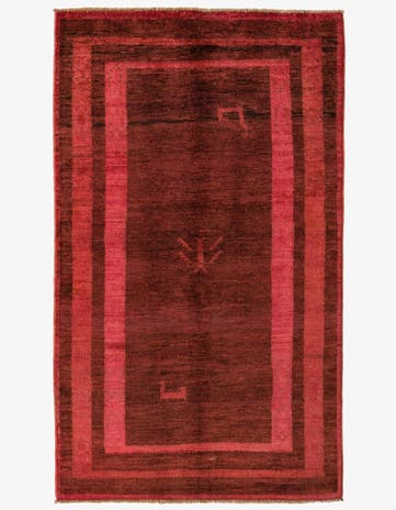 3' 8 x 6' 1 Hand Knotted Modern Ziegler Rug
