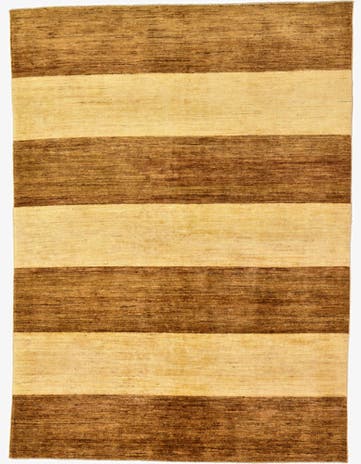 4' 9 x 6' 4 Hand Knotted Modern Ziegler Oriental Rug