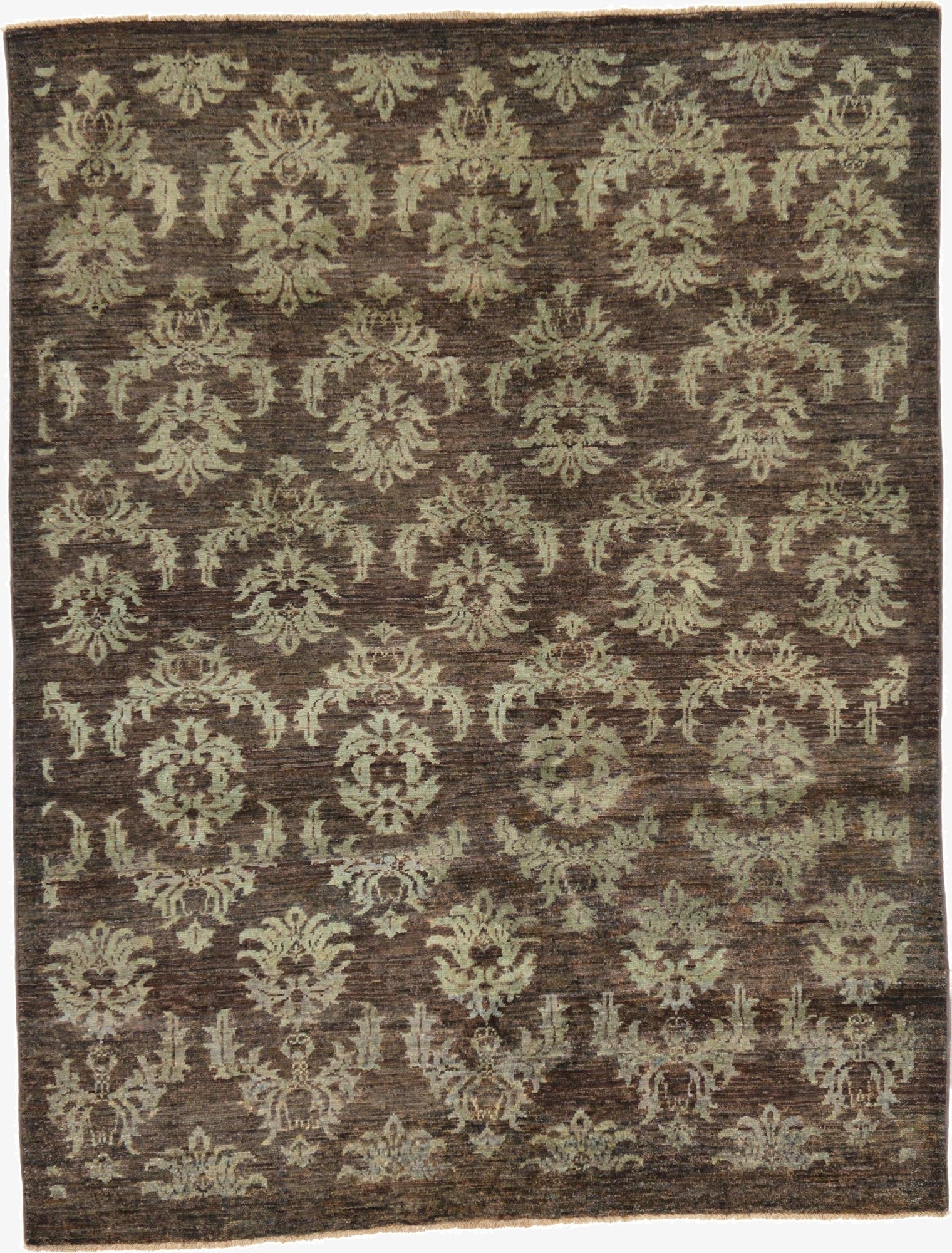 5' x 6' 4  Hand Knotted Modern Ziegler Rug
