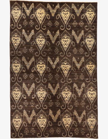 5' x 7' 9 Hand Knotted Modern Ziegler Rug