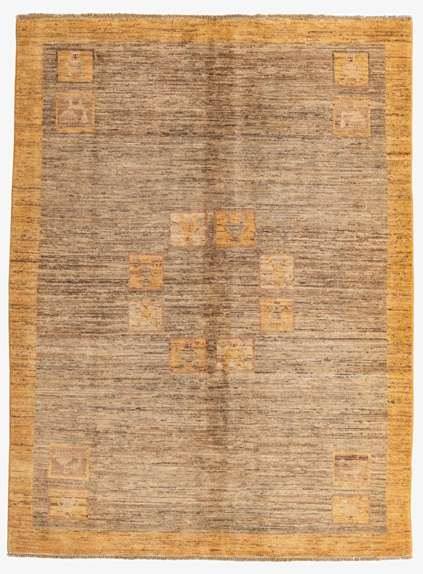5' x 6' 7  Hand Knotted Modern Ziegler Rug