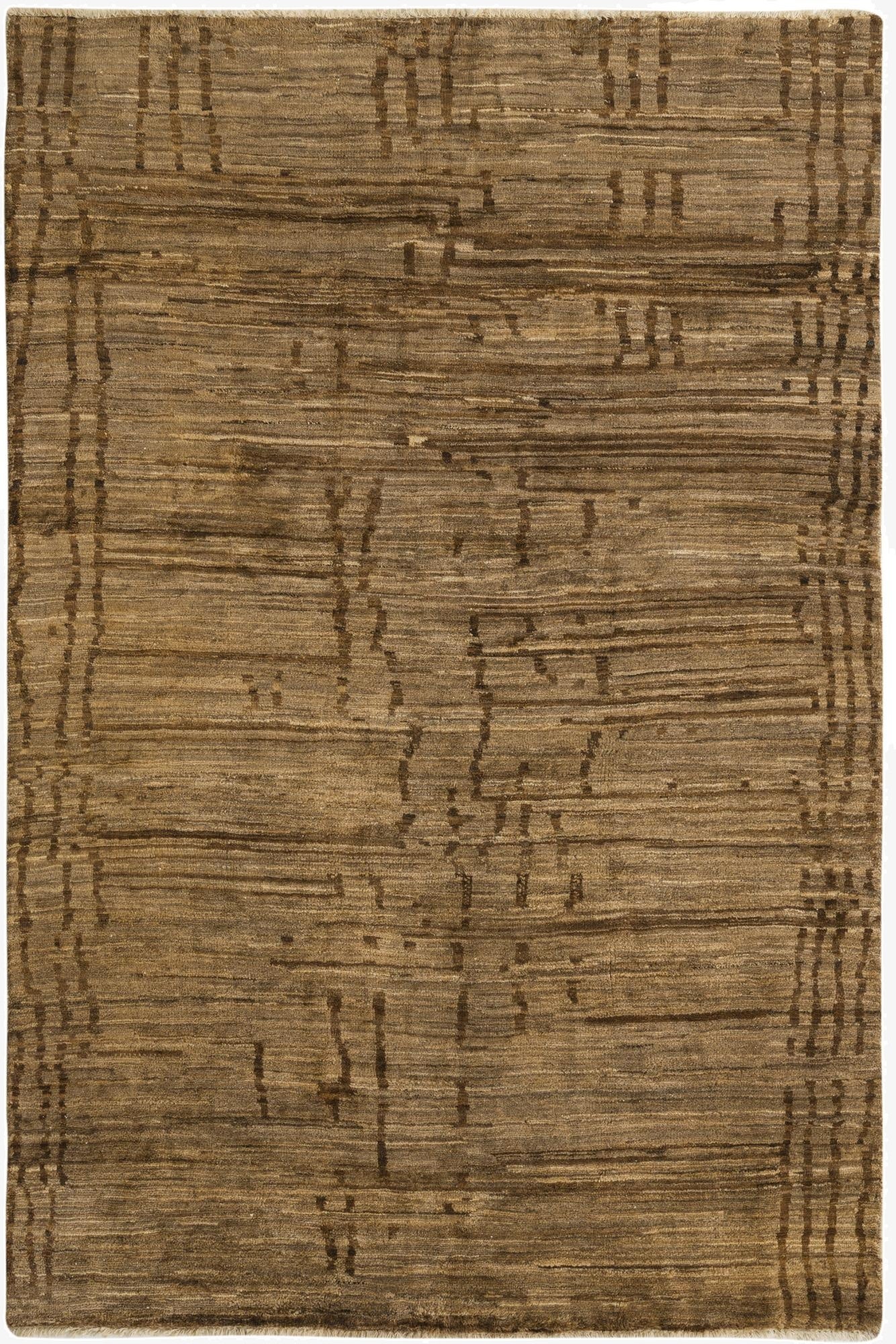 5' 4 x 7' 10  Hand Knotted Modern Ziegler Rug