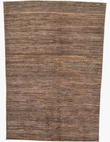 4' 10 x 6' 9 Hand Knotted Modern Ziegler Rug