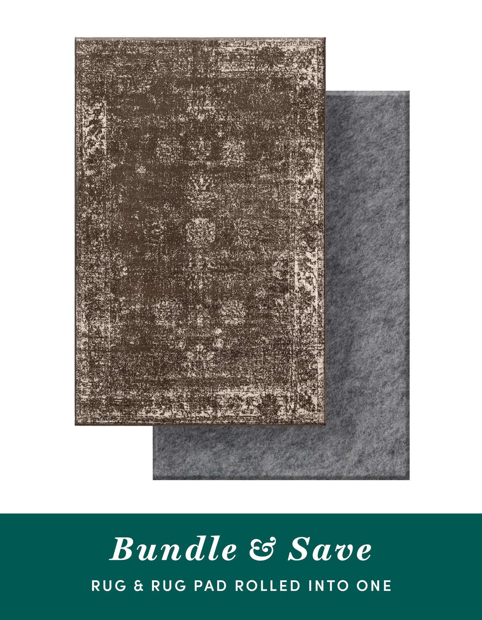 5' 3 x 8' Monte Carlo Rug With Pad Bundle