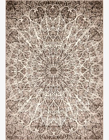 Brown Monte Carlo Rug