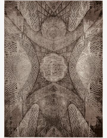 Brown Monte Carlo Rug